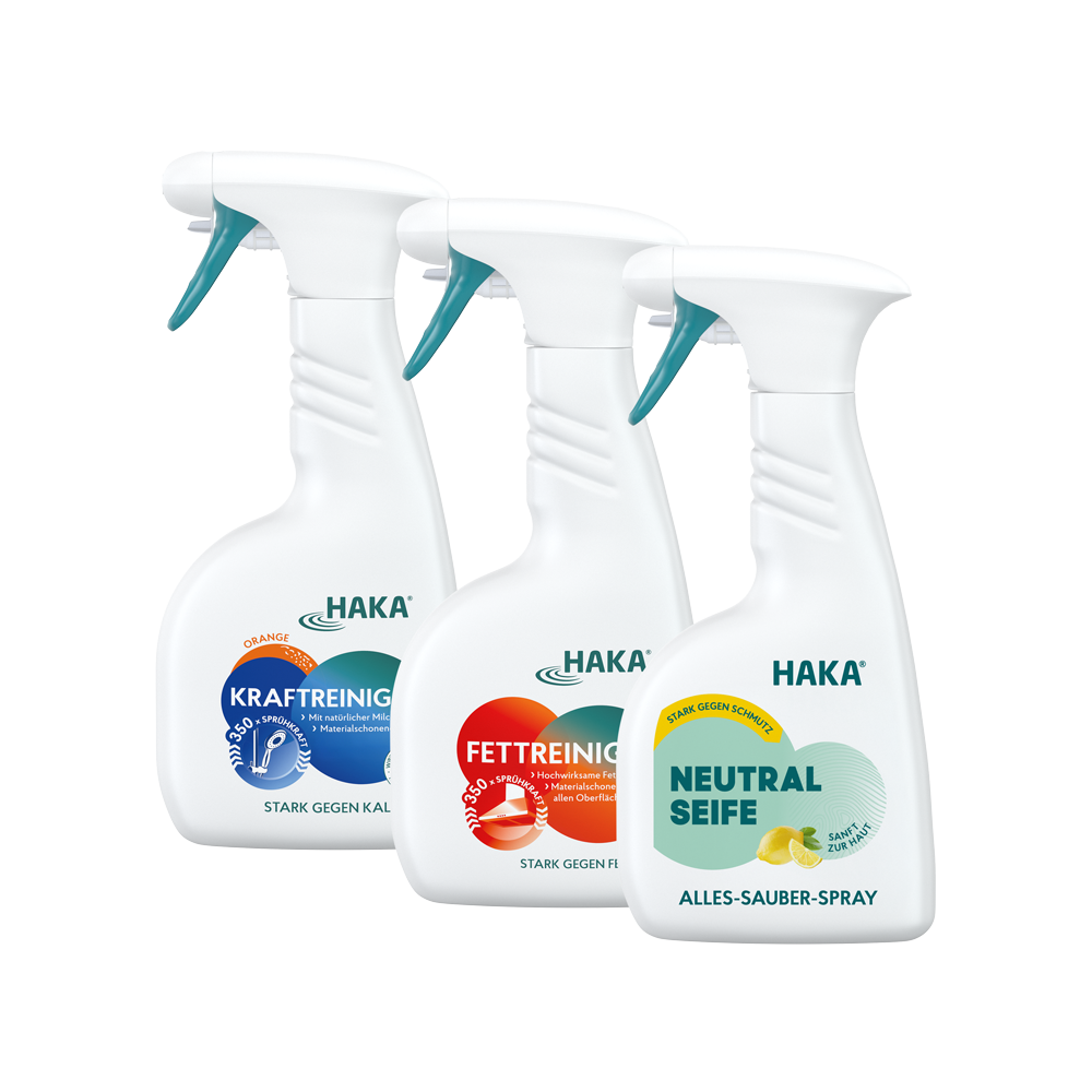 haka-rundum-sauber-set-3x-500ml-spray-reiniger-f-r-k-che-bad-haushalt image 1