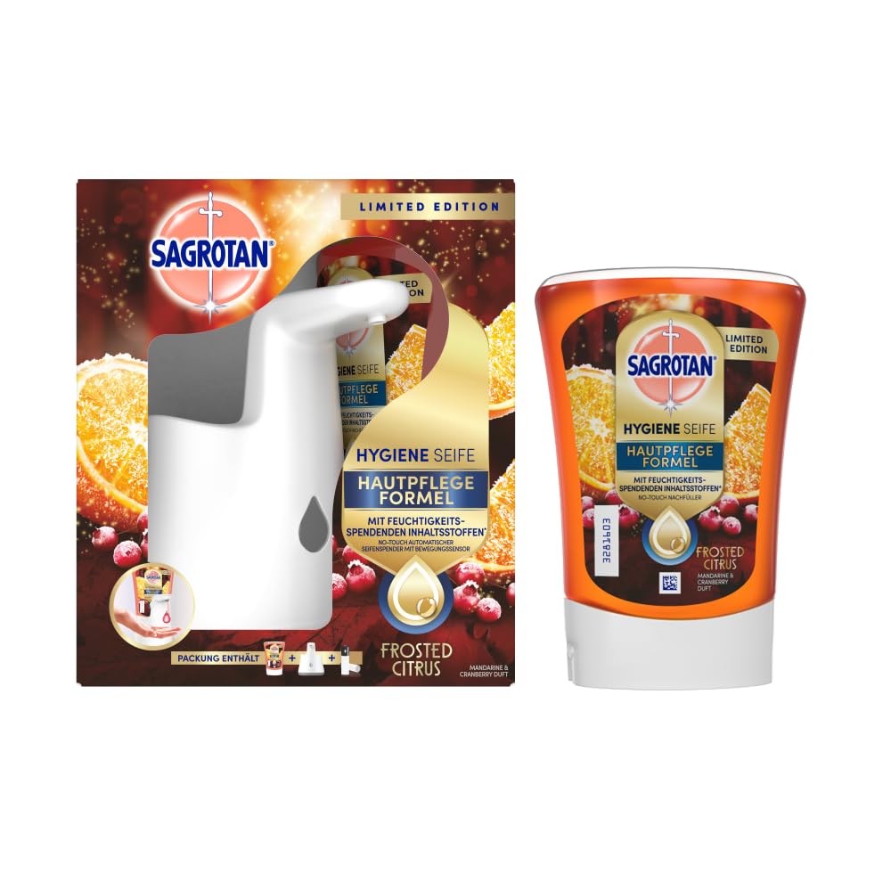 sagrotan-no-touch-starterset-frosted-citrus-spender-2x250-ml image 1