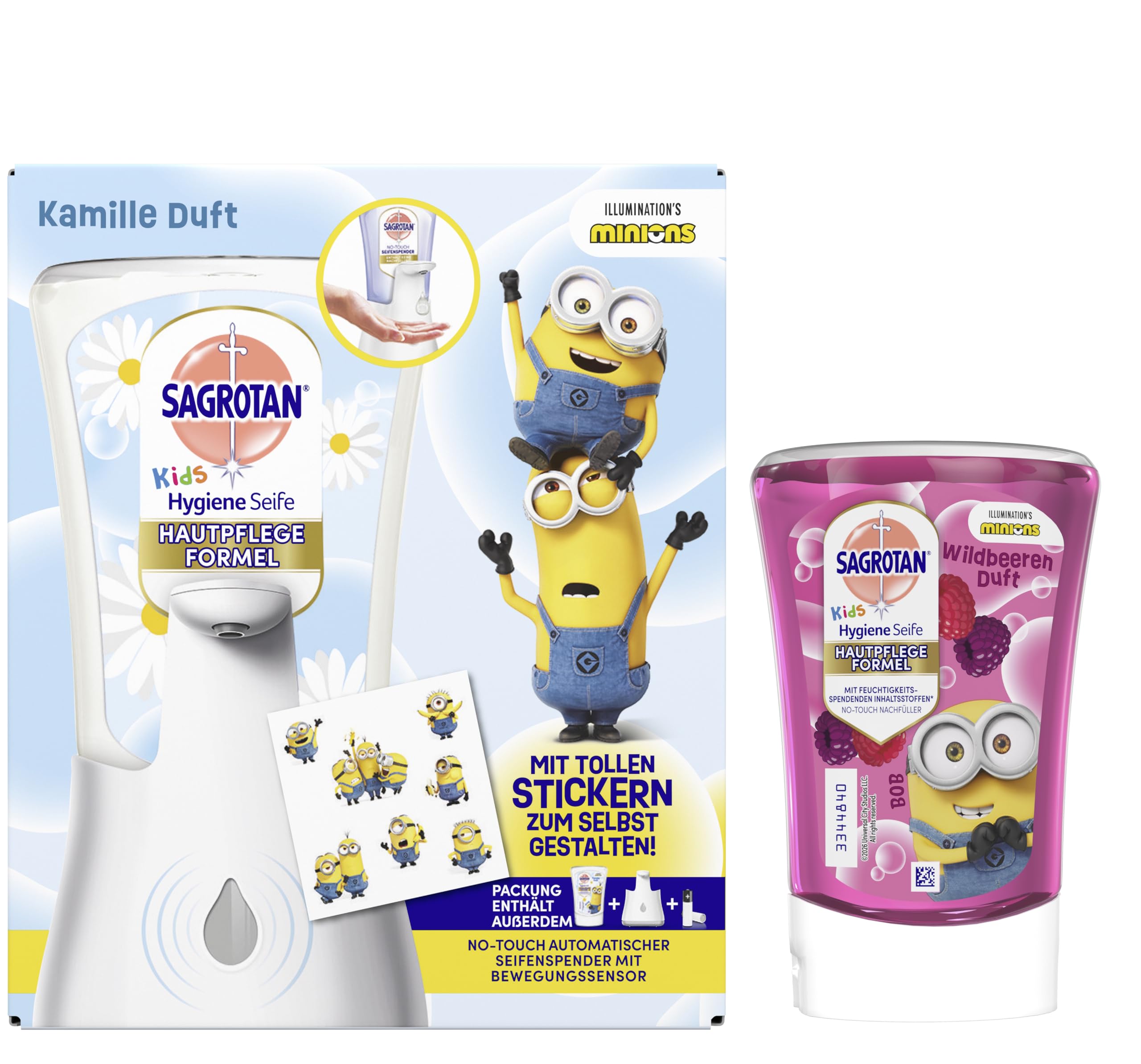 sagrotan-no-touch-kids-starter-set-kamille-wildbeere-nachf-ller-250-ml image 1