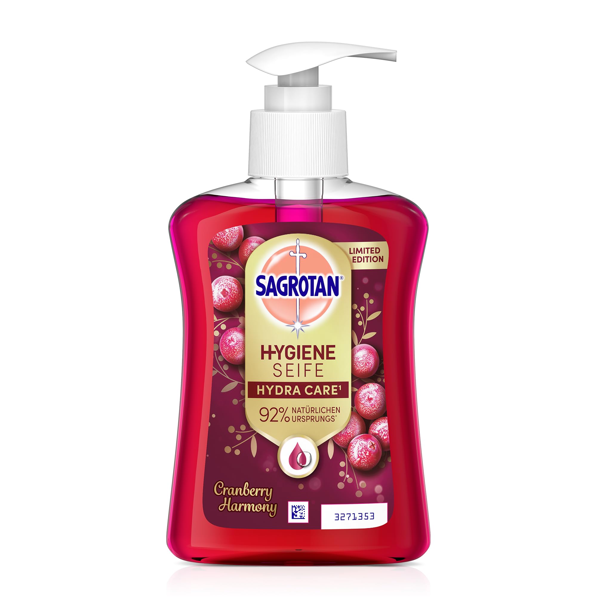 sagrotan-handseife-cranberry-limited-edition-6x250ml-seifenspender image 2