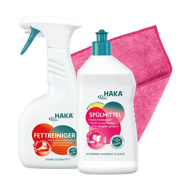 haka-k-chen-routine-fettreiniger-spray-500-ml-sp-lmittel-zitrone-750-ml image 1