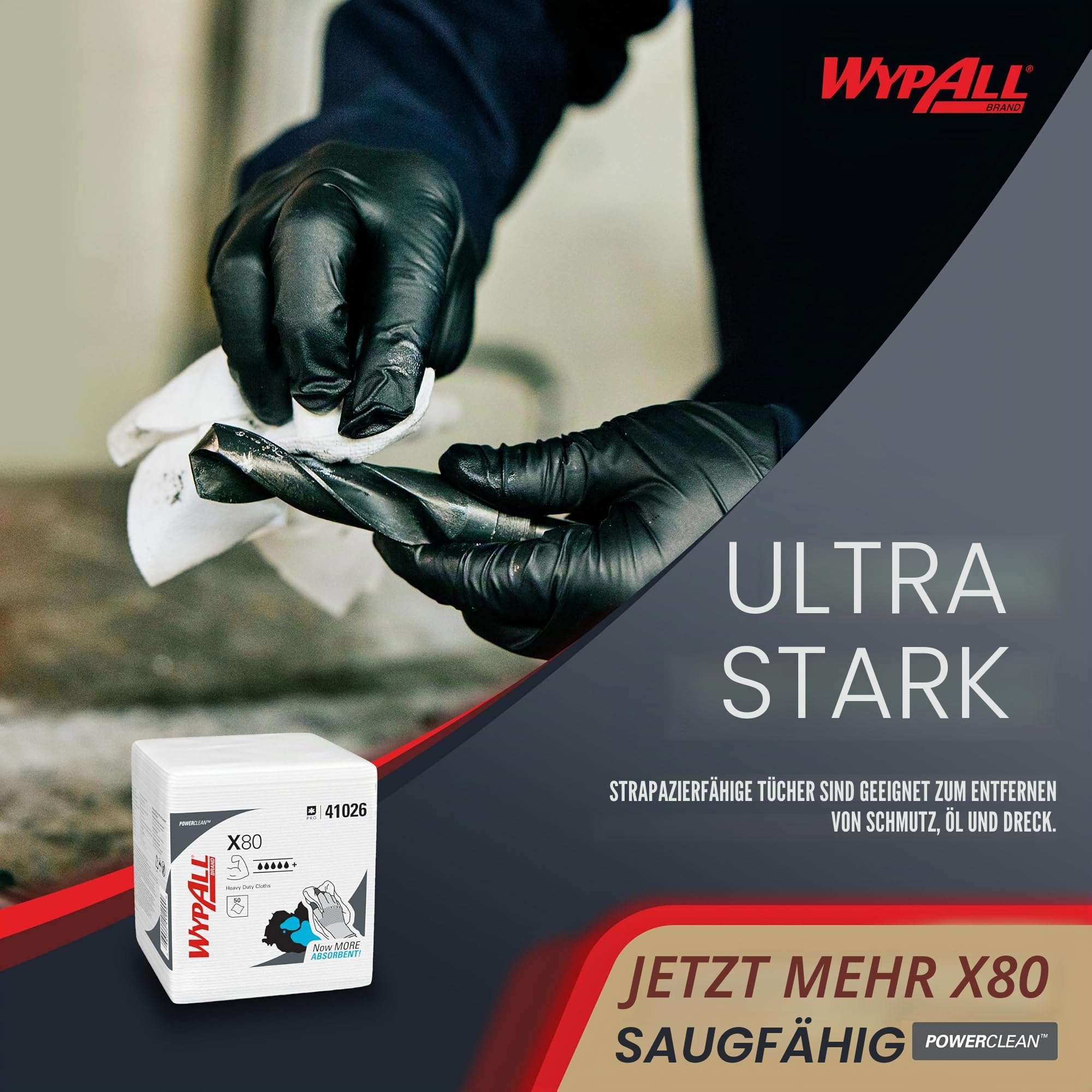 wypall-x80-reinigungst-cher-8388-wei-viertelgefaltete-putzlappen-4x50-t-cher image 6