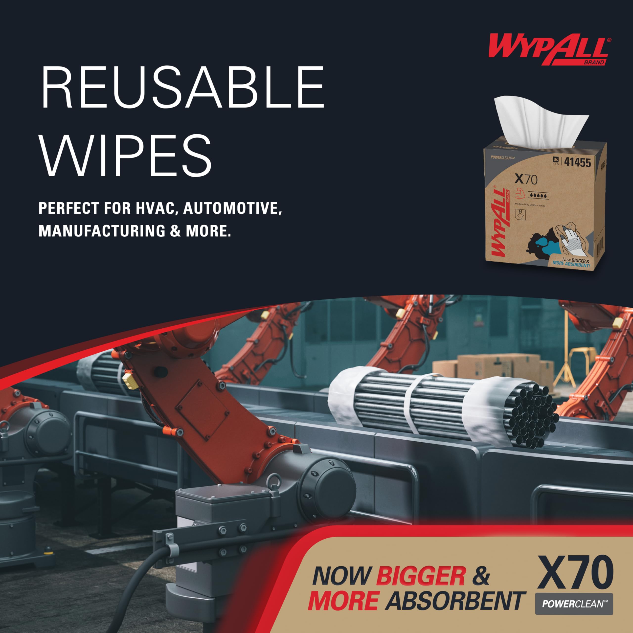 wypall-powerclean-x70-medium-duty-t-cher-pop-up-box-10-x-100-blatt image 7