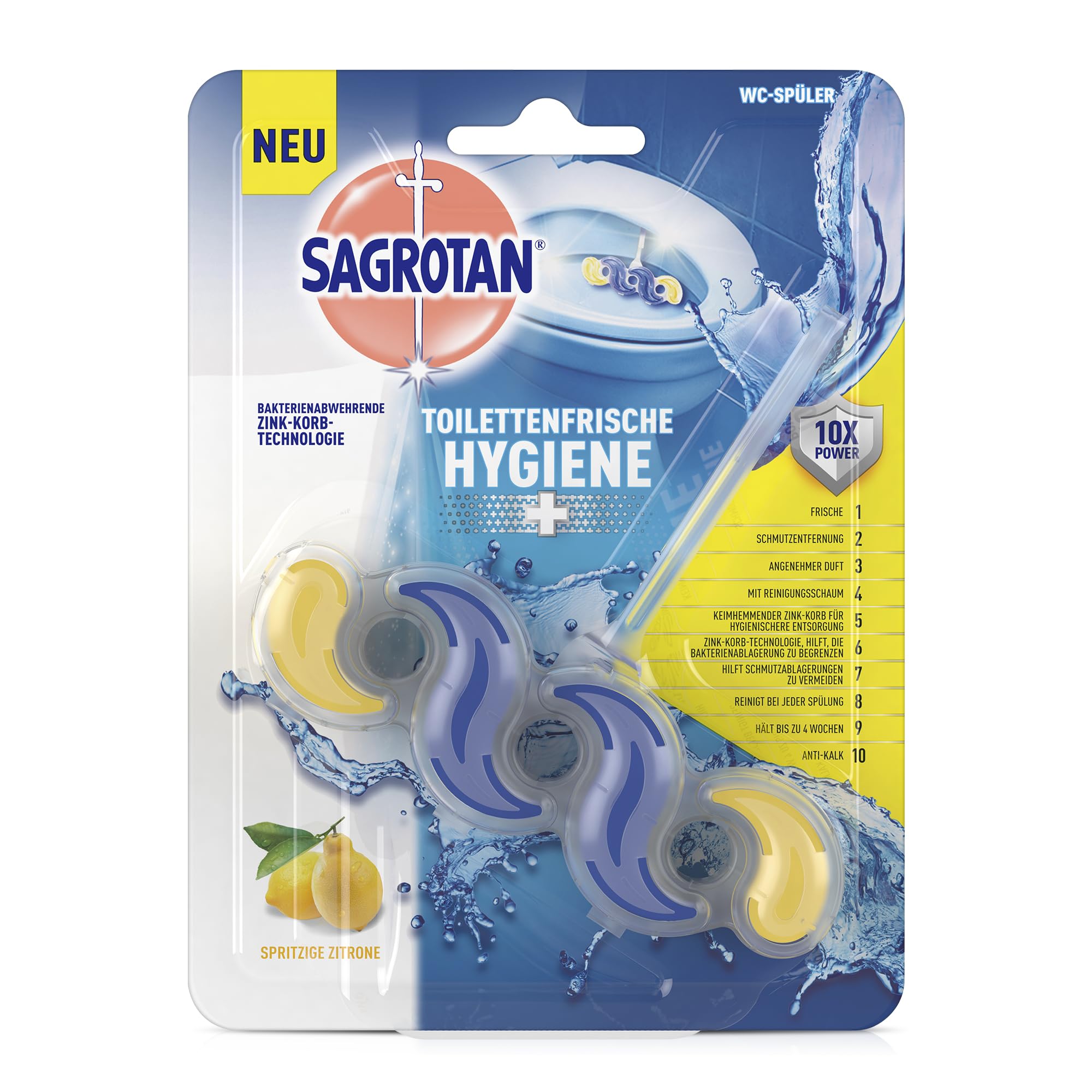 sagrotan-toilettenfrische-hygiene-plus-wc-sp-ler-spritzige-zitrone-6er-pack image 2