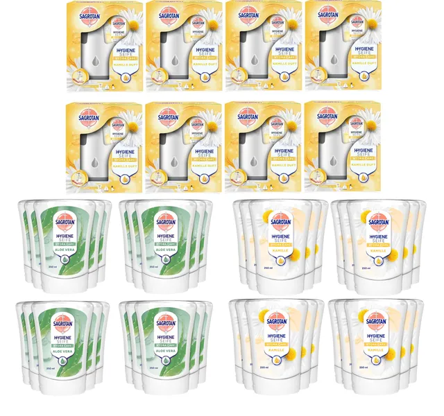 sagrotan-no-touch-starter-set-4-ger-te-44-x-250-ml-nachf-ller image 1