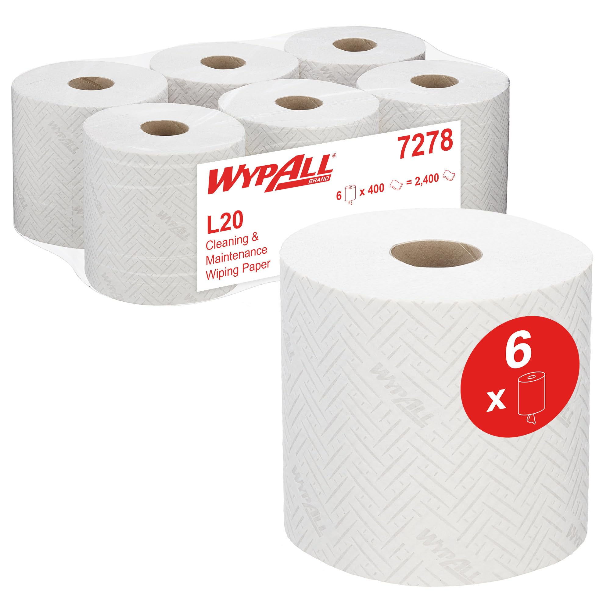 wypall-l20-papierreinigungst-cher-7278-6-rollen-x-400-t-cher-zentralentnahme image 1