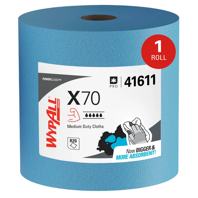 wypall-x70-reinigungst-cher-8389-blau-gro-rolle-mit-870-t-chern image 1