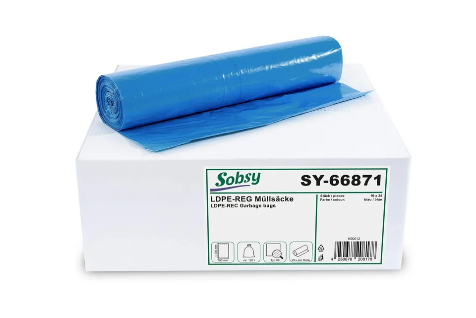 sobsy-m-llbeutel-blau-120-l-typ-60-ldpe-regenerat-250-st-ck image 1