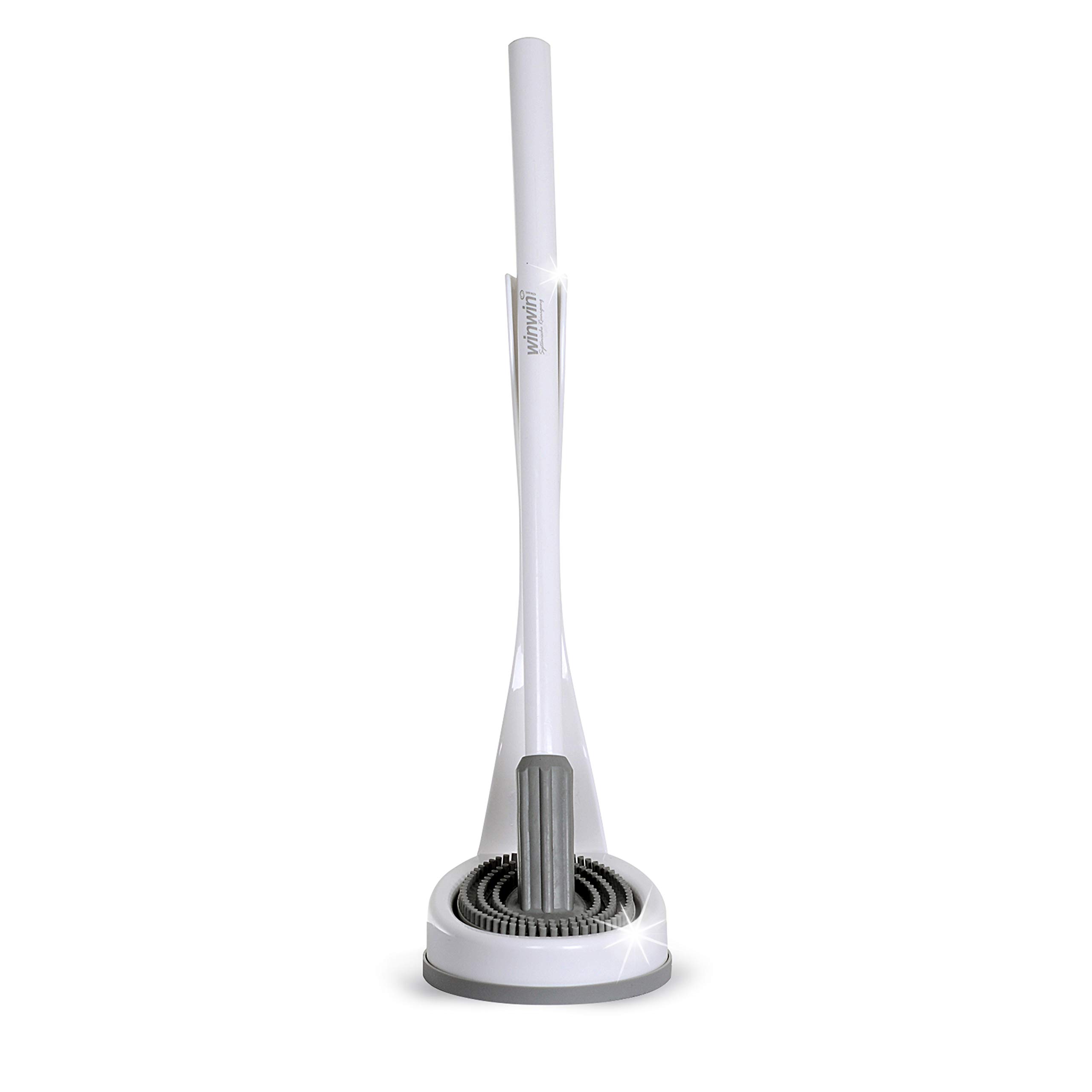 winwinclean-wc-cleaner-toilettenb-rste-mit-antibakteriellem-b-rstenkopf-wei-grau image 2