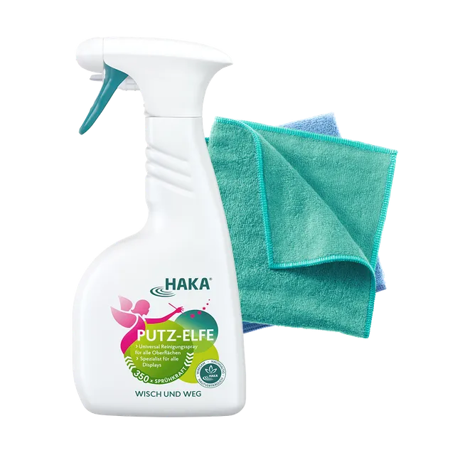 haka-set-magischer-glanz-putzelfe-spray-500-ml-2-bambus-baumwollt-cher image 1