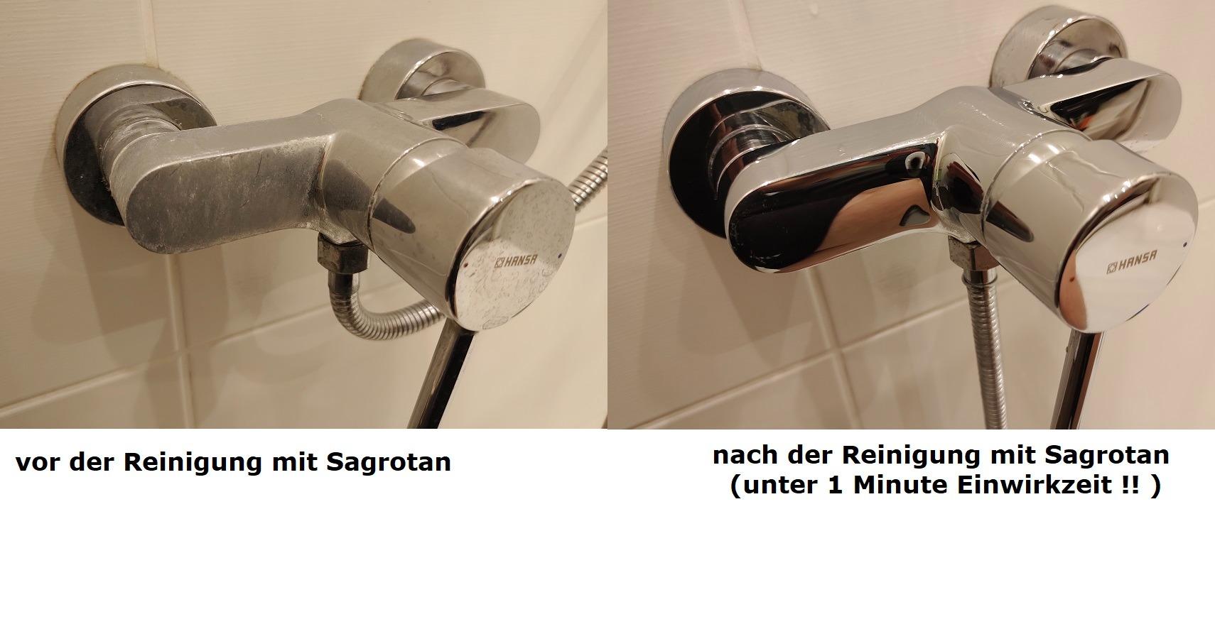 Kalk weg ohne Kratzen